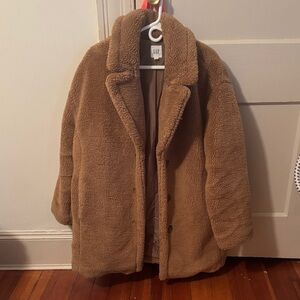 GAP Warm Brown Sherpa Jacket
